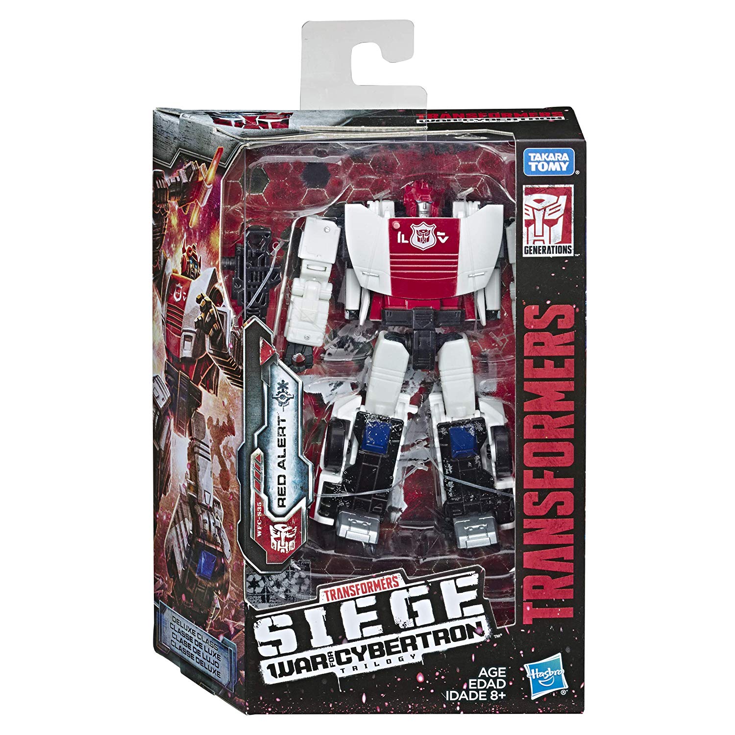 Transformers Siege War for Cybertron Deluxe Class Red Alert