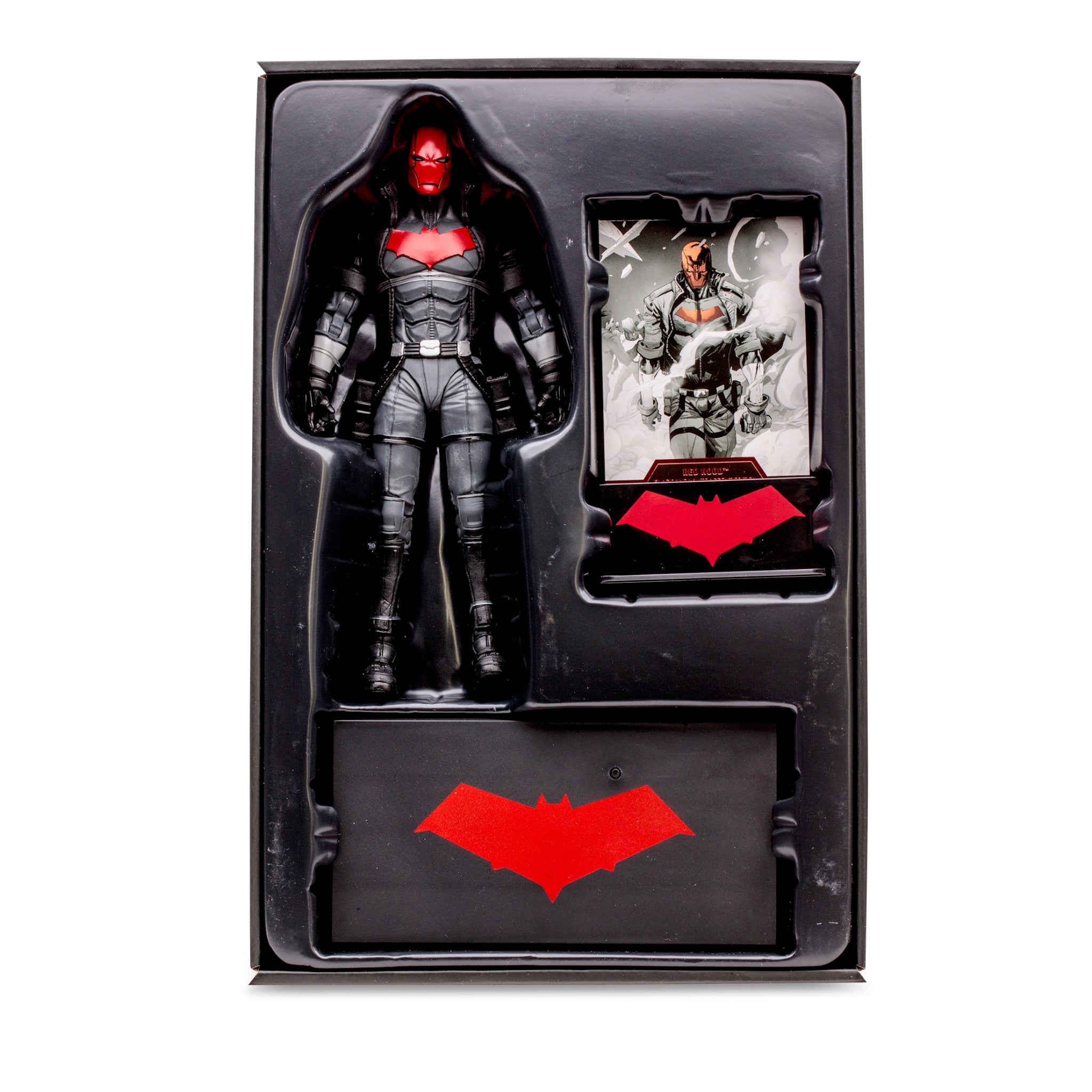 DC Multiverse New 52 Black & White Accent Edition Red Hood Gold Label- McFarlane