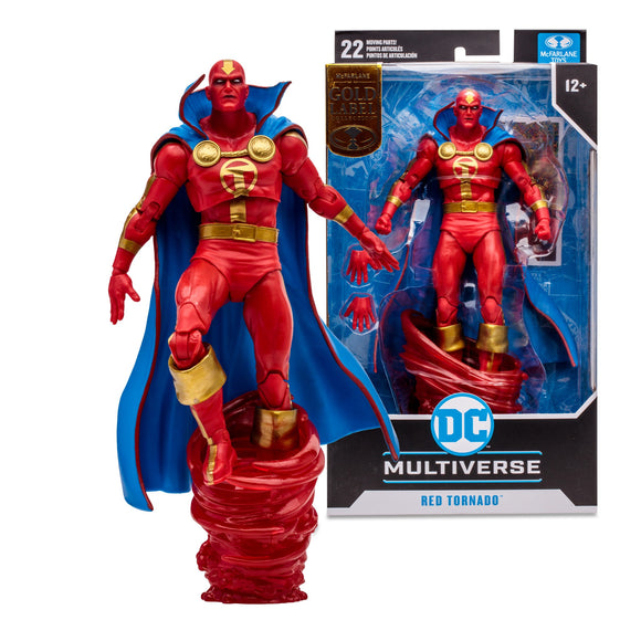 DC Multiverse DC Classic Red Tornado Gold Label - McFarlane Toys