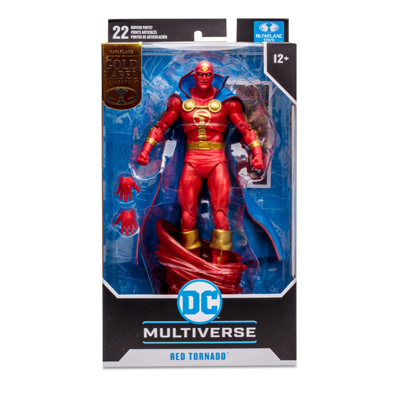 DC Multiverse DC Classic Red Tornado Gold Label - McFarlane Toys