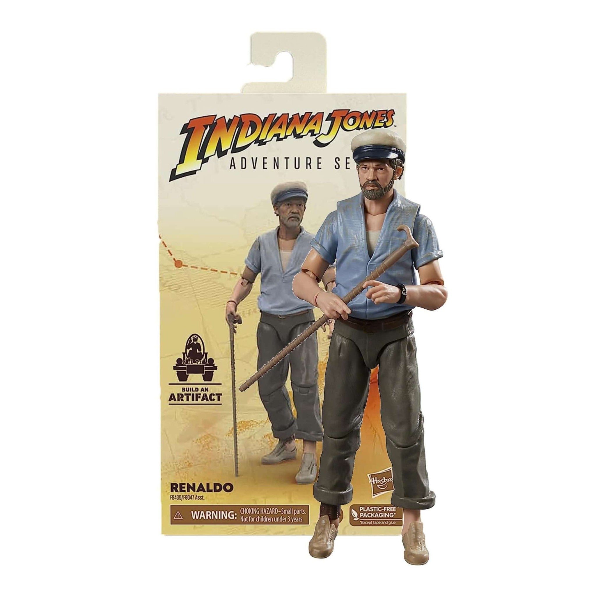Indiana Jones Adventure Series Dial of Destiny Renaldo 6" Figure