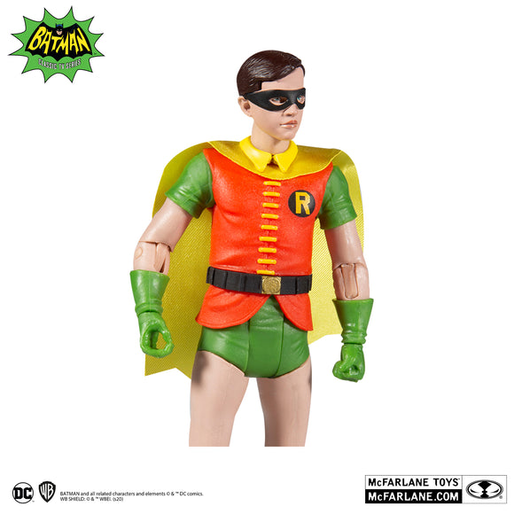 DC Retro Batman Classic TV Series 1966 Robin 6" - McFarlane Toys