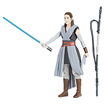 Star Wars Solo Movie Force Link 2.0 3.75" Rey Jedi Training - 0