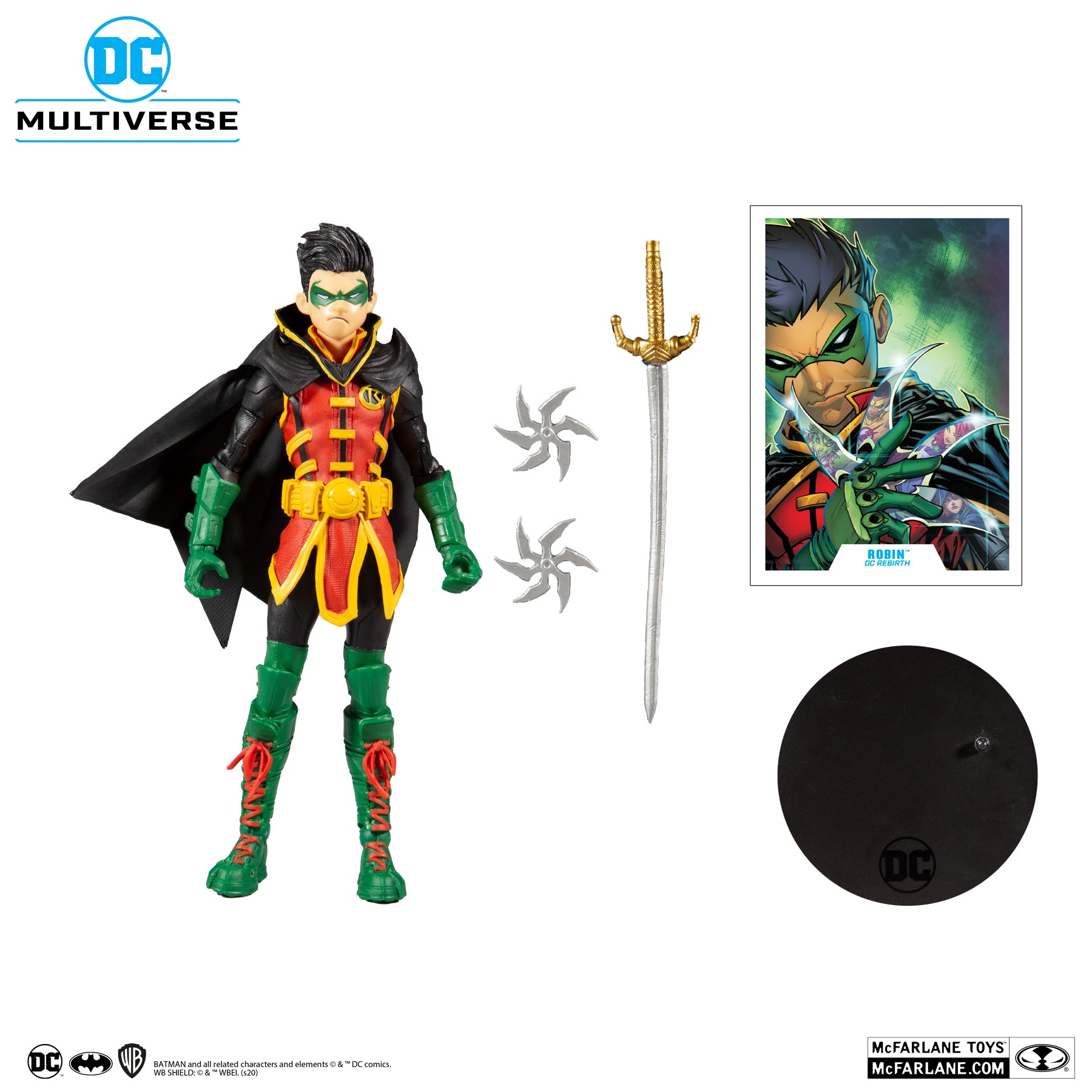 DC Multiverse Robin Damian Wayne - McFarlane Toys-2