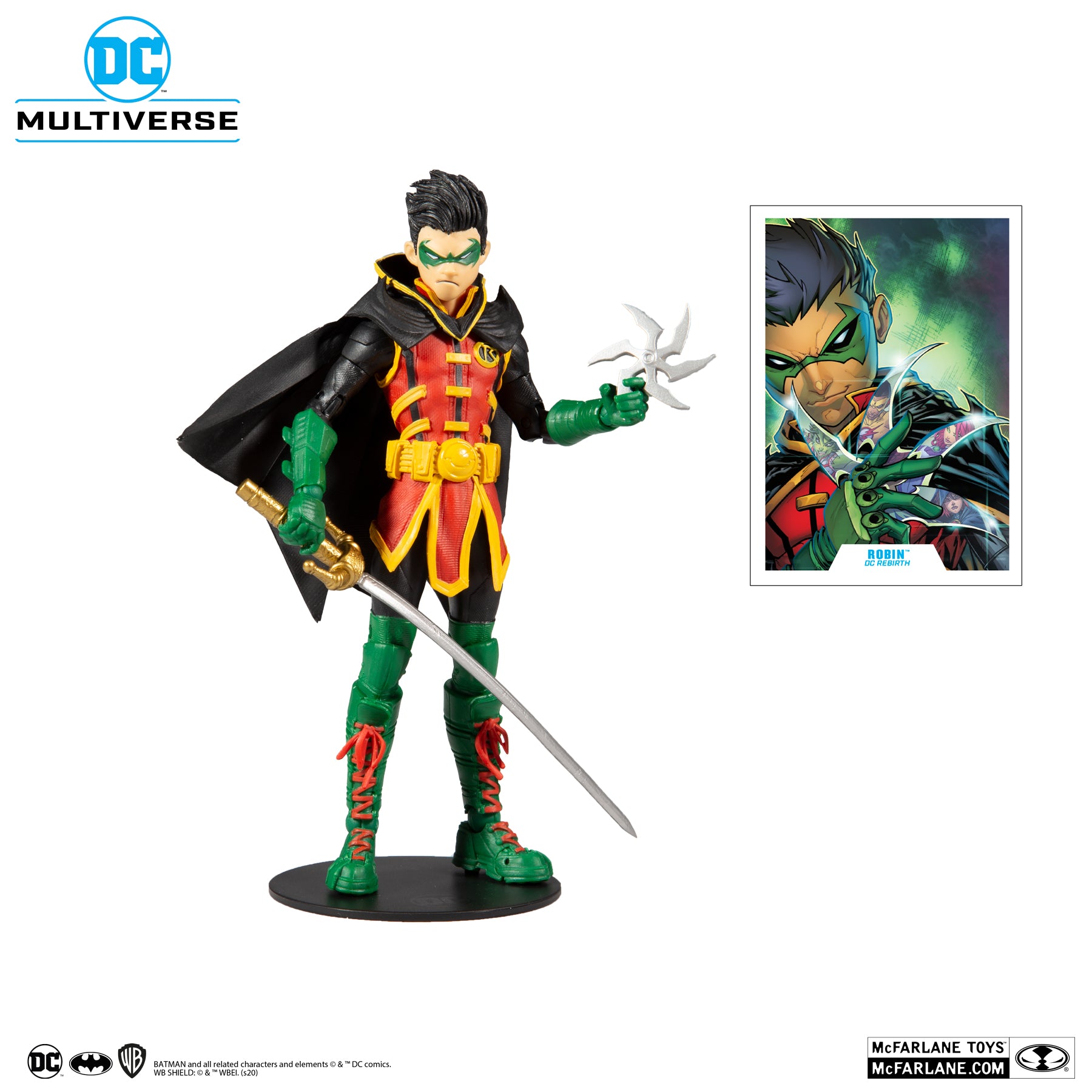 DC Multiverse Robin Damian Wayne - McFarlane Toys-3