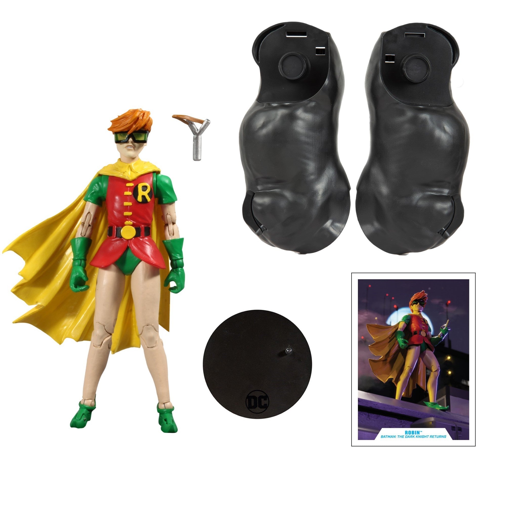 DC Multiverse Batman The Dark Knight Returns Robin BAF Horse - McFarlane Toys-2
