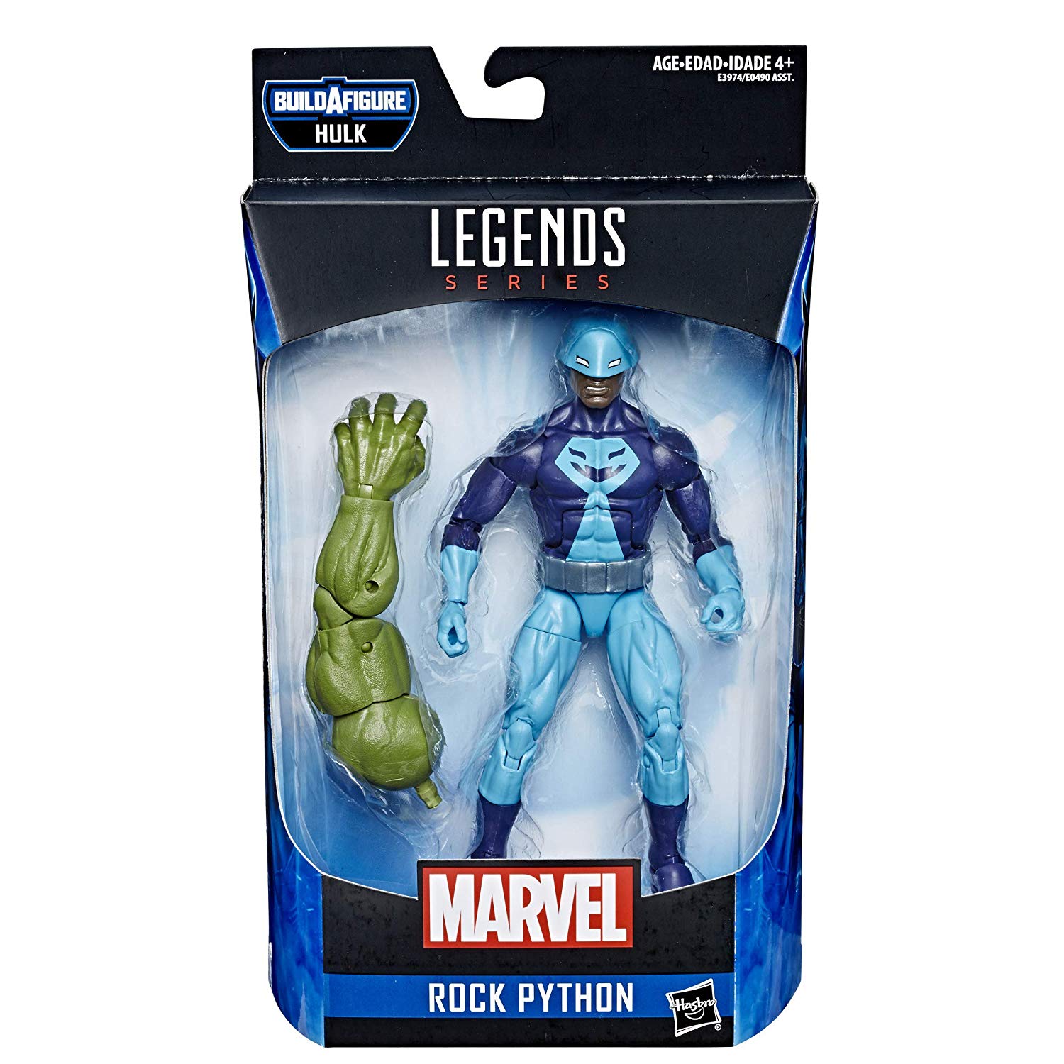 Marvel Legends Endgame Hulk 6" Rock Python BuildAFigure