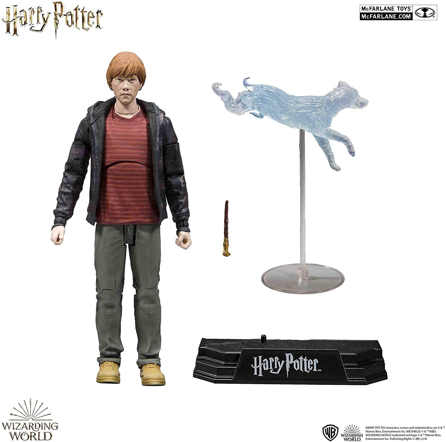 Harry Potter Ron Weasley with Patronus - McFarlane Toys - 0