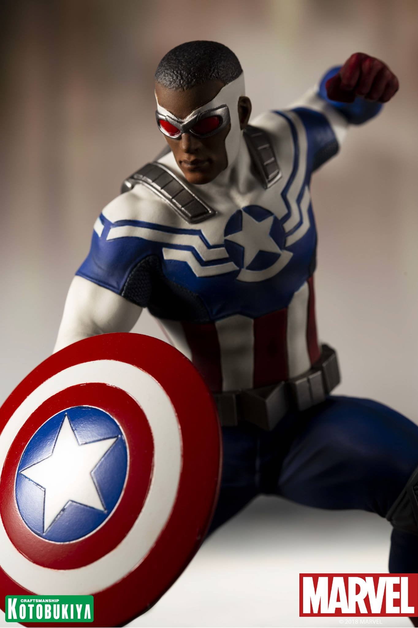 Kotobukiya Marvel Avenger Series ARTFX+ Captain America Sam Wilson