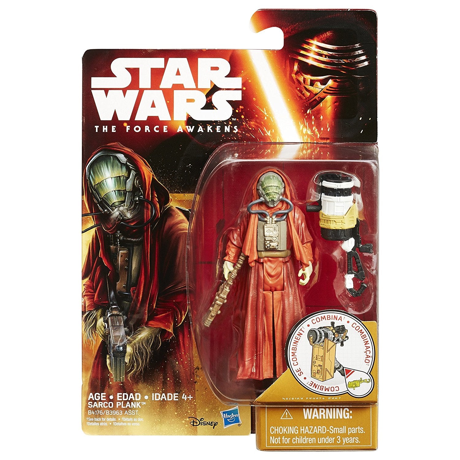 Star Wars The Force Awakens 3.75" Sarco Plank