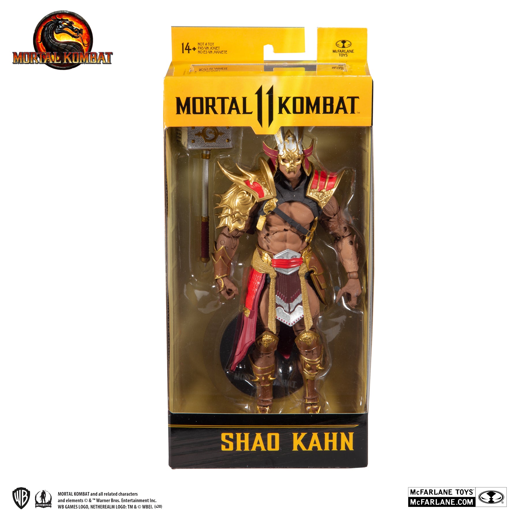 Mortal Kombat II Shao Kahn 7" Figure - McFarlane Toys