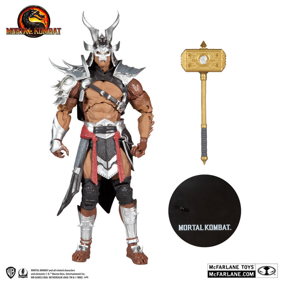 Mortal Kombat Shao Kahn Platinum Skin Kahn 7" Figure - McFarlane Toys