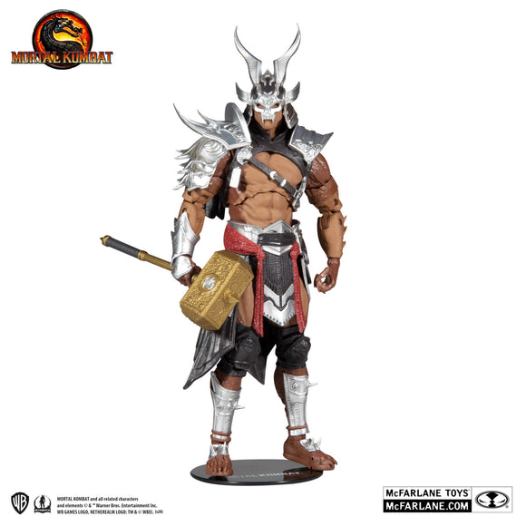 Mortal Kombat Shao Kahn Platinum Skin Kahn 7" Figure - McFarlane Toys