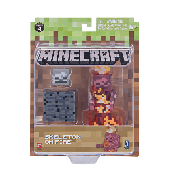 Minecraft Core Skeleton on Fire - Series 4