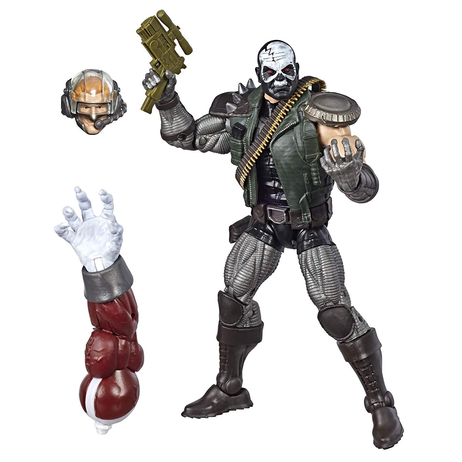 Marvel Legends X-Men 6" Skullbuster Caliban BuildAFigure