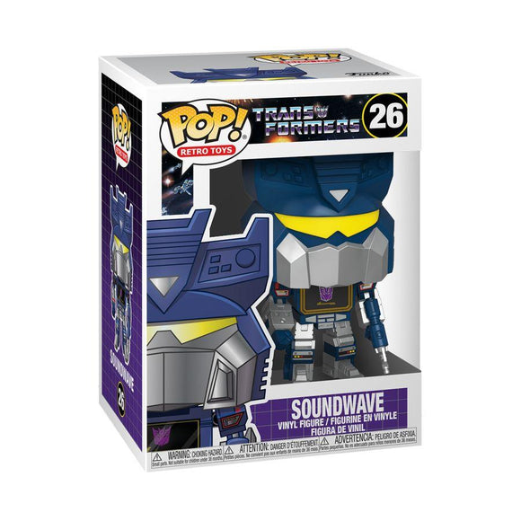 Funko Pop Retro Toys Transformers Soundwave - 26