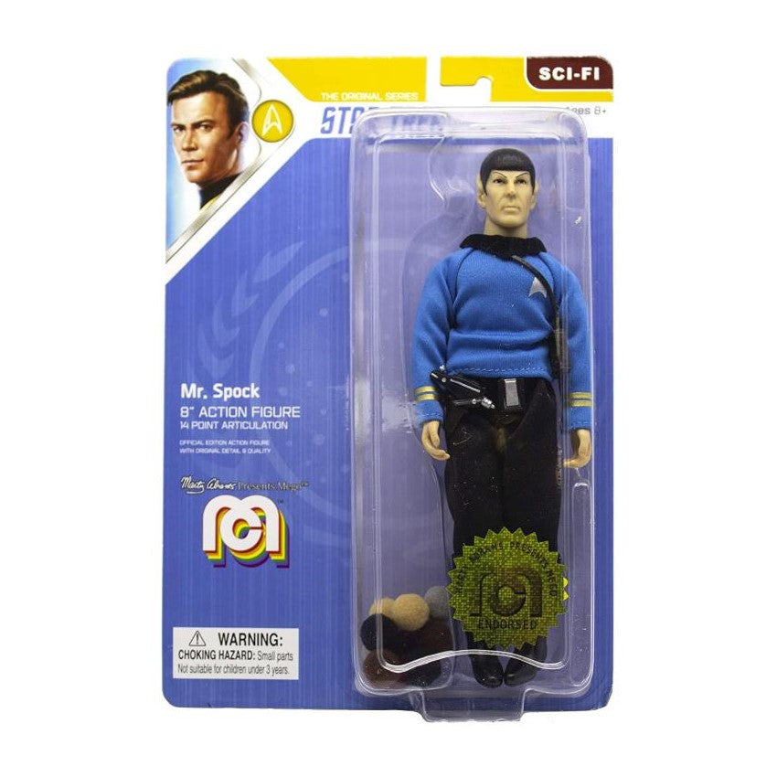Star Trek Original Series Mr Spock 8" Action Figure - Mego