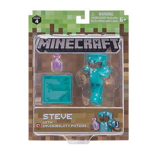 Minecraft Core Steve With Invisibility Potion - Series 4
