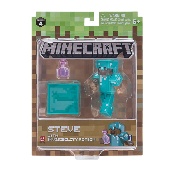 Minecraft Core Steve With Invisibility Potion - Series 4