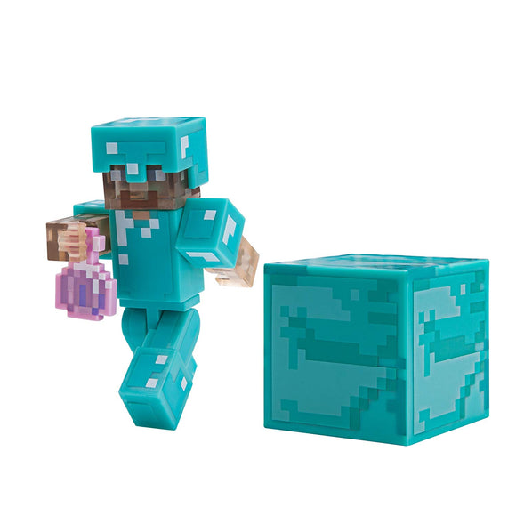 Minecraft Core Steve With Invisibility Potion - Series 4