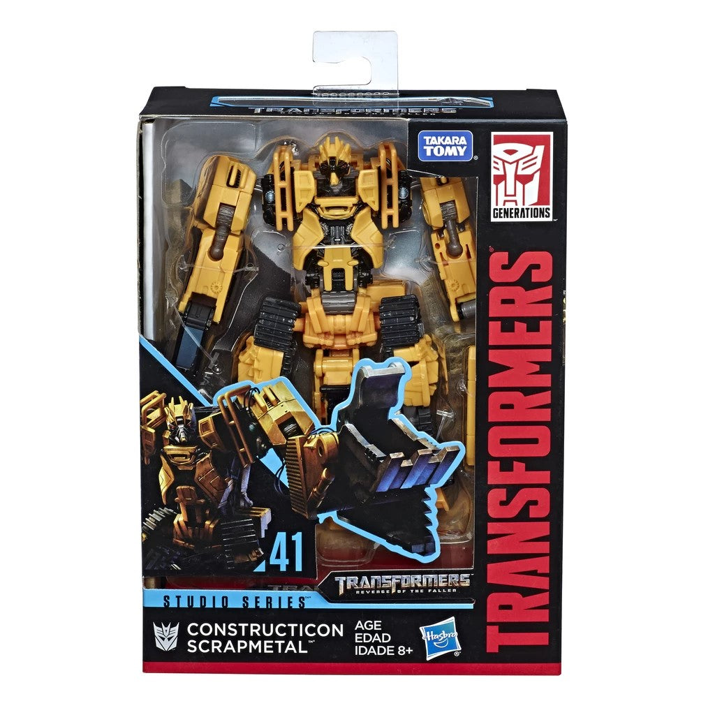 Transformers Deluxe Class Studio Series #41 Constructicon Scrapmetal