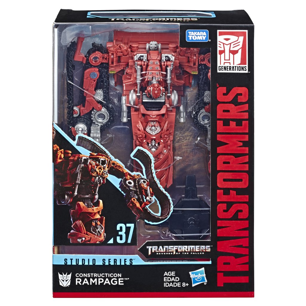 Transformers Voyager Class Studio Series #37 Constructicon Rampage