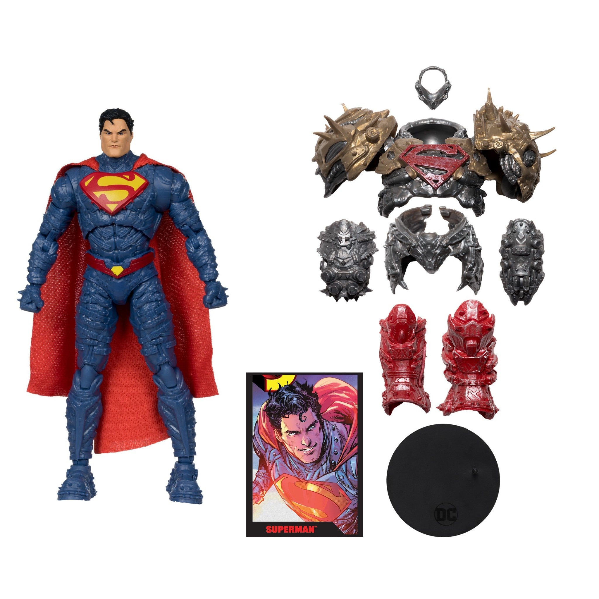 DC Direct Page Punchers Superman 7" Ghosts of Krypton Comic - McFarlane Toys - 0