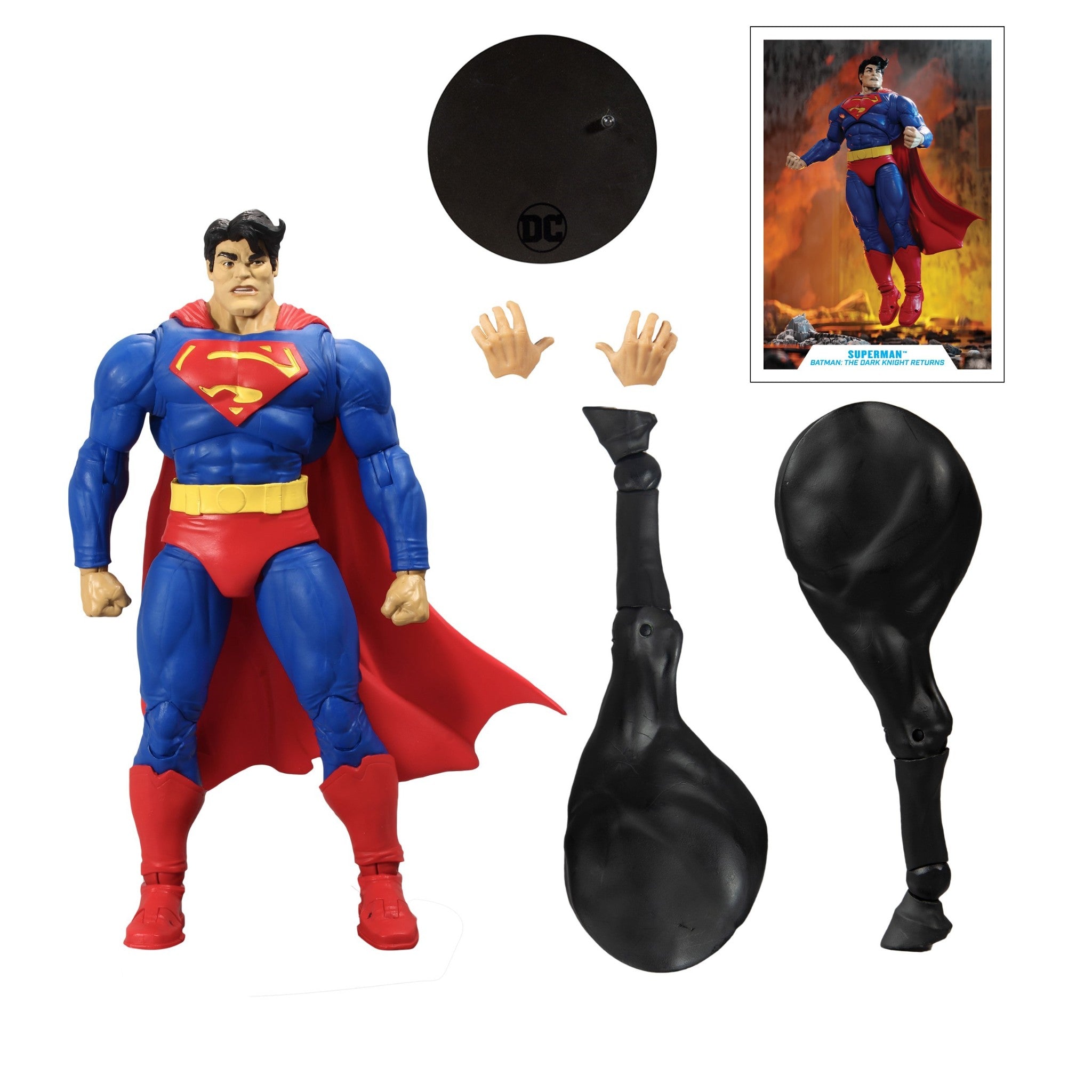 DC Multiverse Batman The Dark Knight Returns Superman BAF Horse - McFarlane Toys
