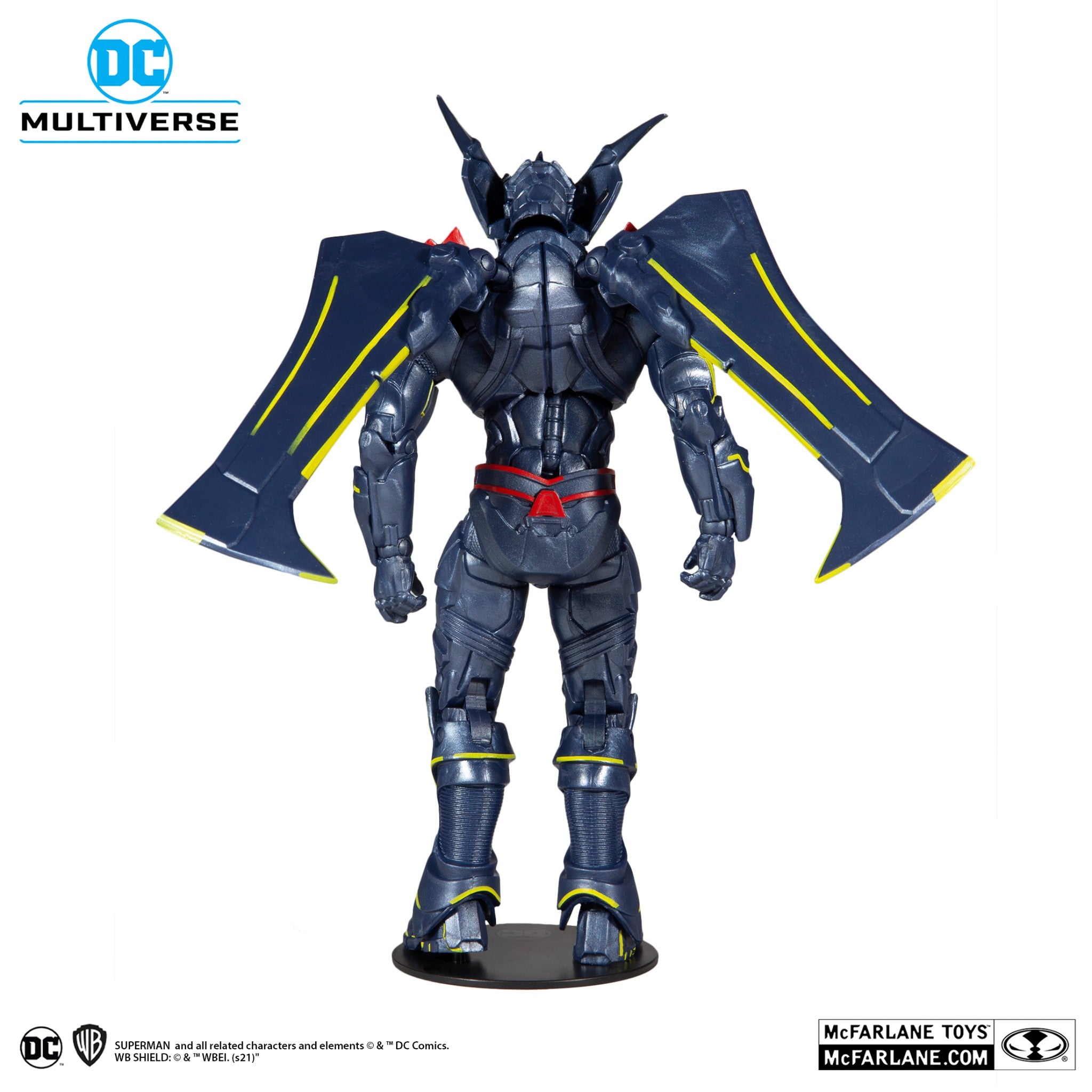 DC Multiverse Superman Energized Unchained Armor Gold Label - McFarlane Toys