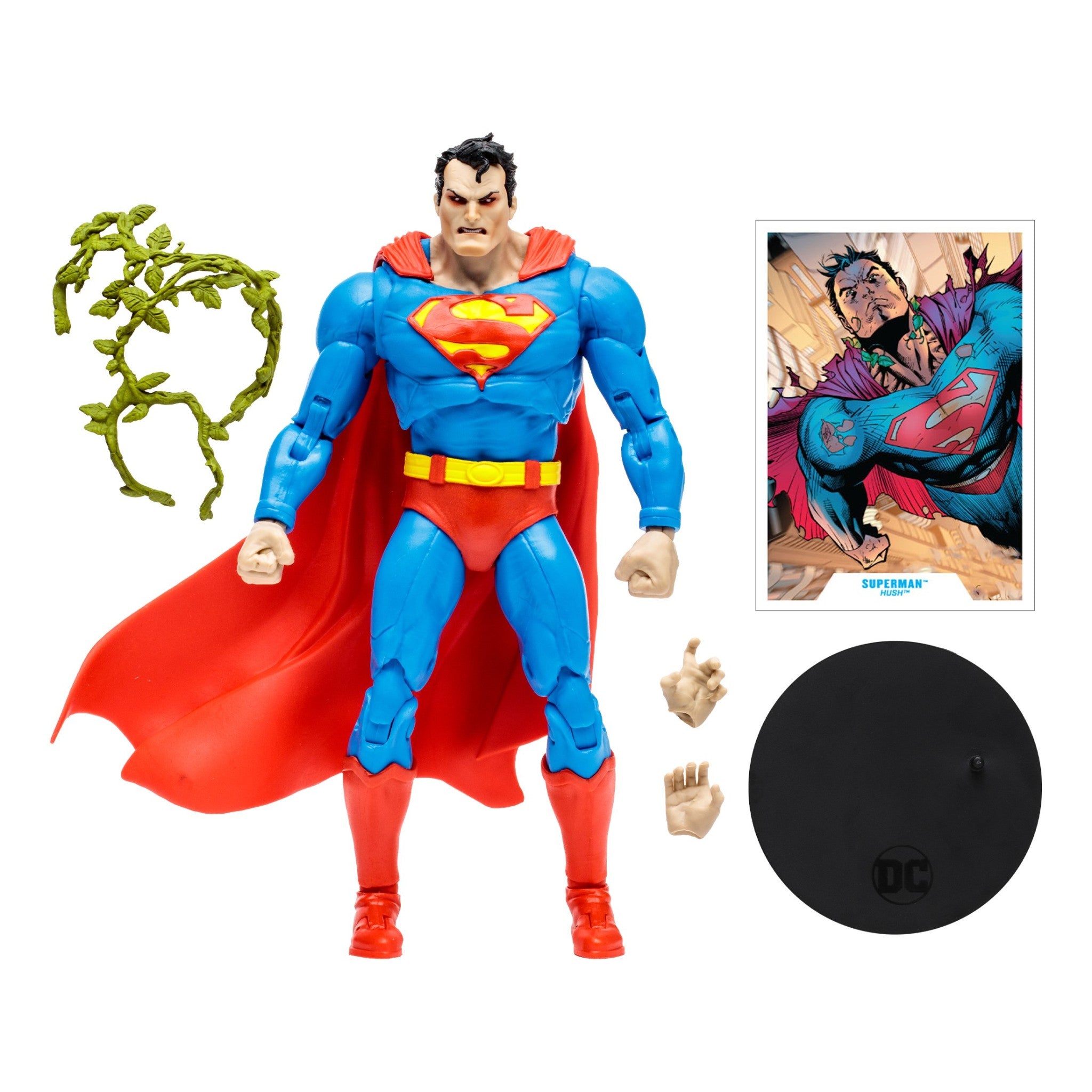 DC Multiverse Hush Superman Angry Eyes Gold Label - McFarlane Toys-2