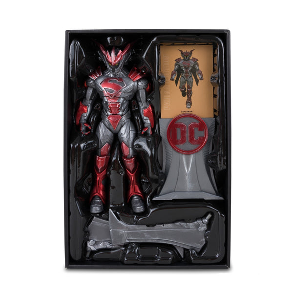DC Multiverse Patina Edition Superman Unchained Armor Gold Label - McFarlane