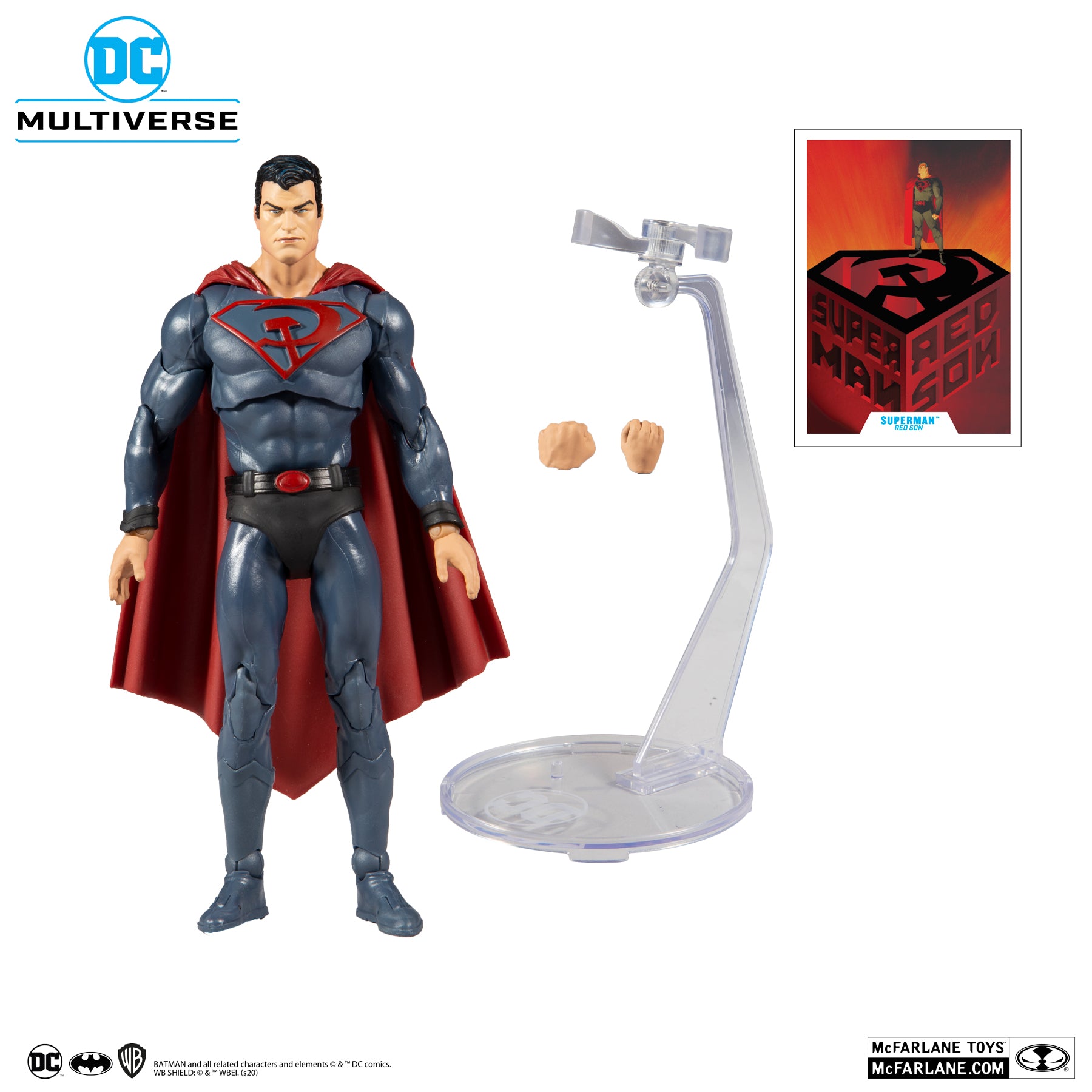 DC Multiverse Superman Red Son - McFarlane Toys-2
