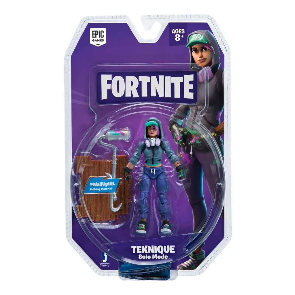 Fortnite Teknique 4" Solo Mode Figure Pack