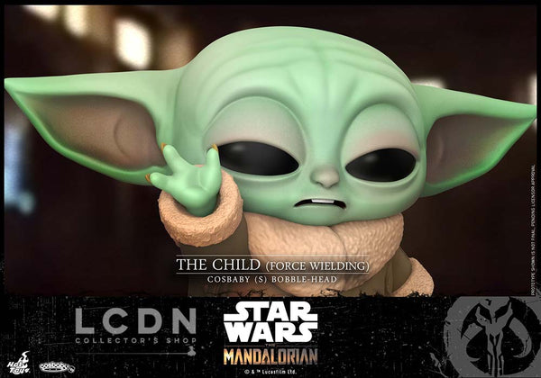 Star Wars The Mandalorian Cosbaby - The Child Force Wielding