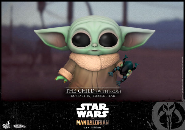 Star Wars The Mandalorian Cosbaby - The Child with Frog