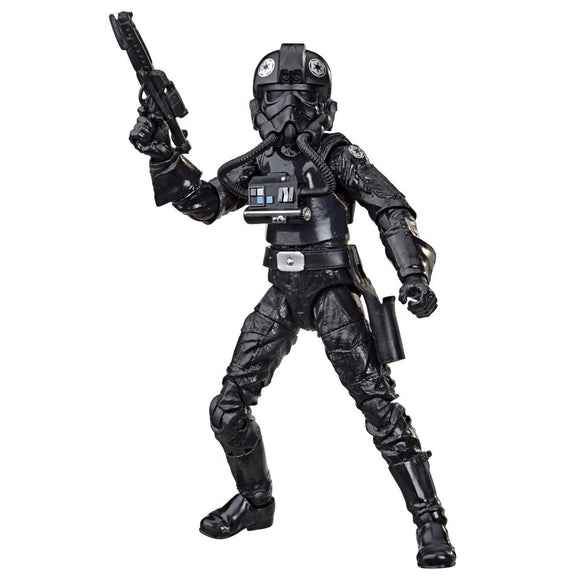Star Wars 40th Anniversary Empire Strikes Back Black 6" Series Tie Fighter Pilot