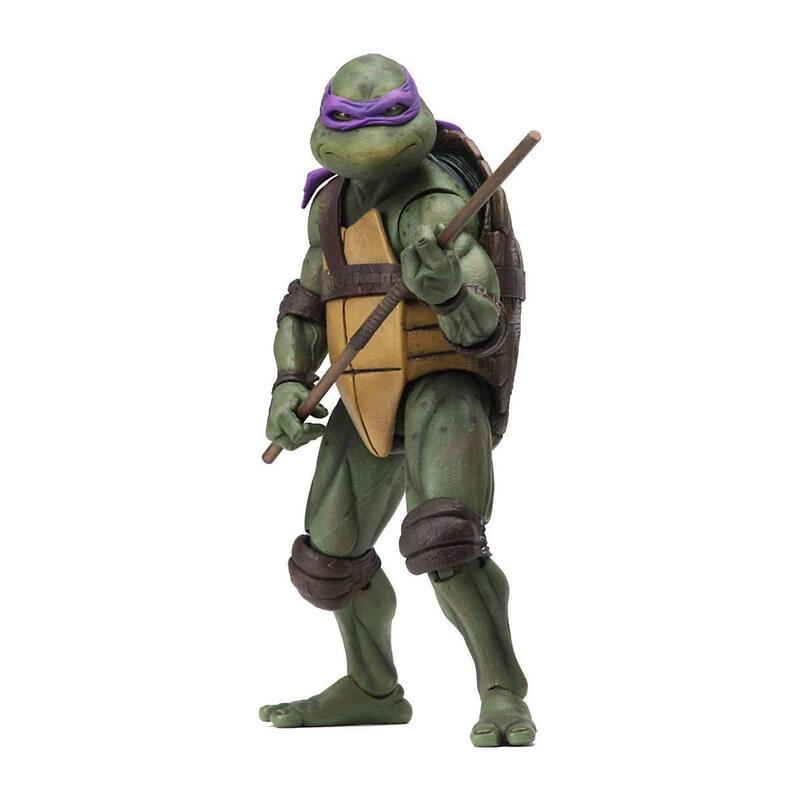 Teenage Mutant Ninja Turtles 1990 Donatello 7" Figure - NECA - 0