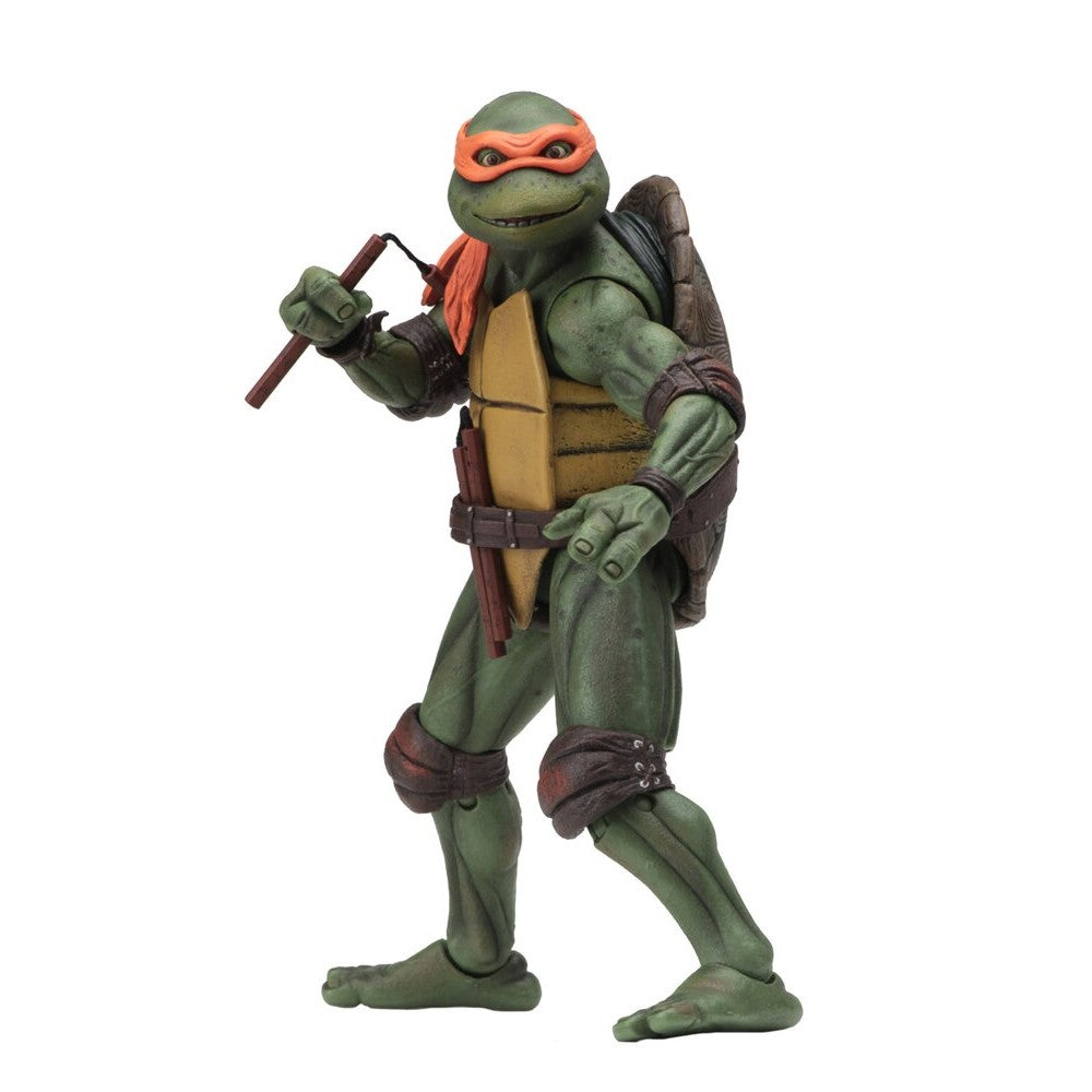 Teenage Mutant Ninja Turtles 1990 Michelangelo 7" Figure - NECA