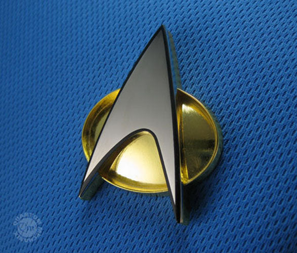 Star Trek TNG The Next Generation Communicator Badge - by Quantum Mechanix