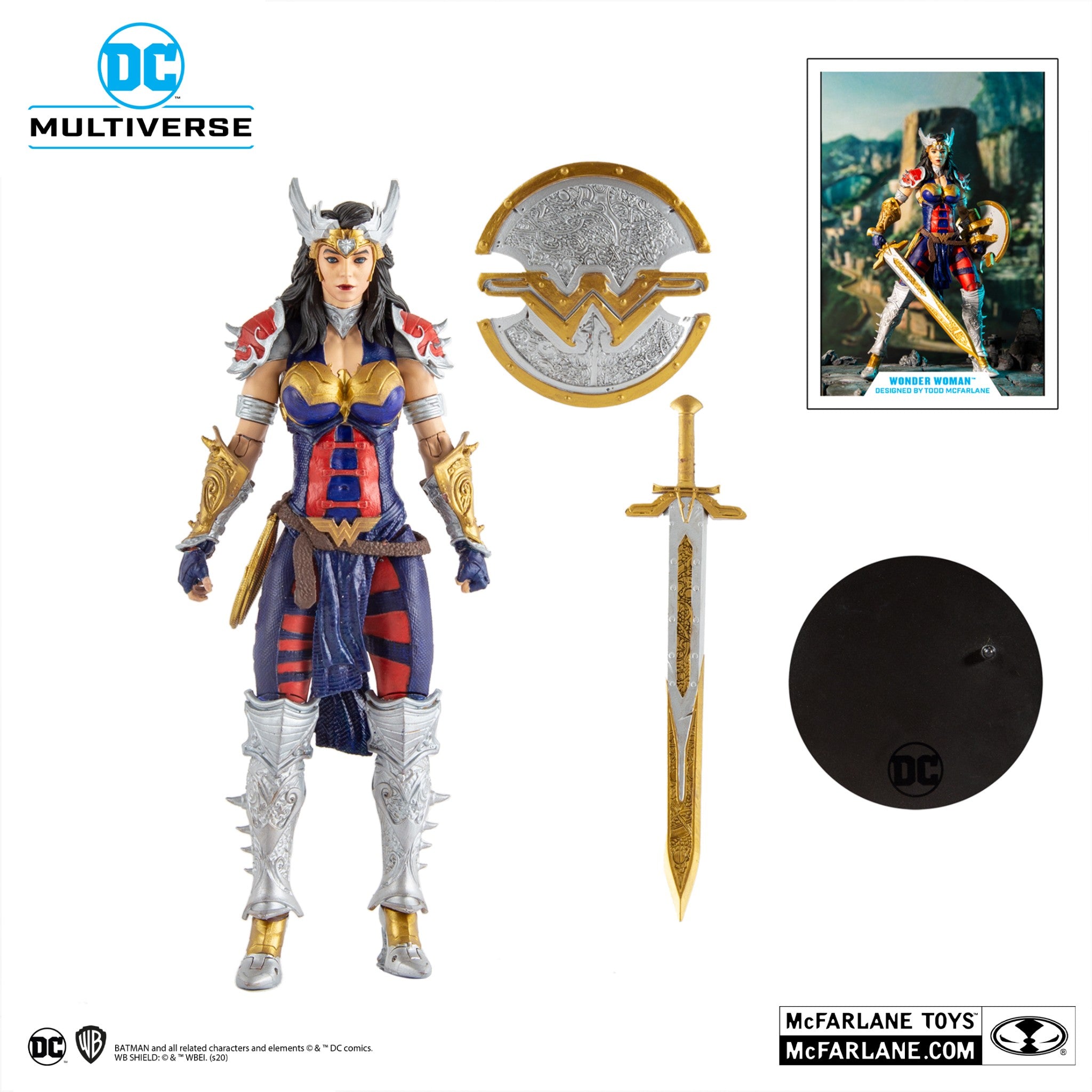 DC Multiverse Wonder Woman Designed by Todd McFarlane - McFarlane Toys - 0