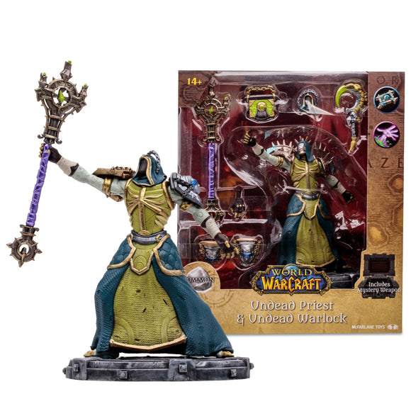World of Warcraft Undead Priest Warlock 7" Common Figure - McFarlane Toys