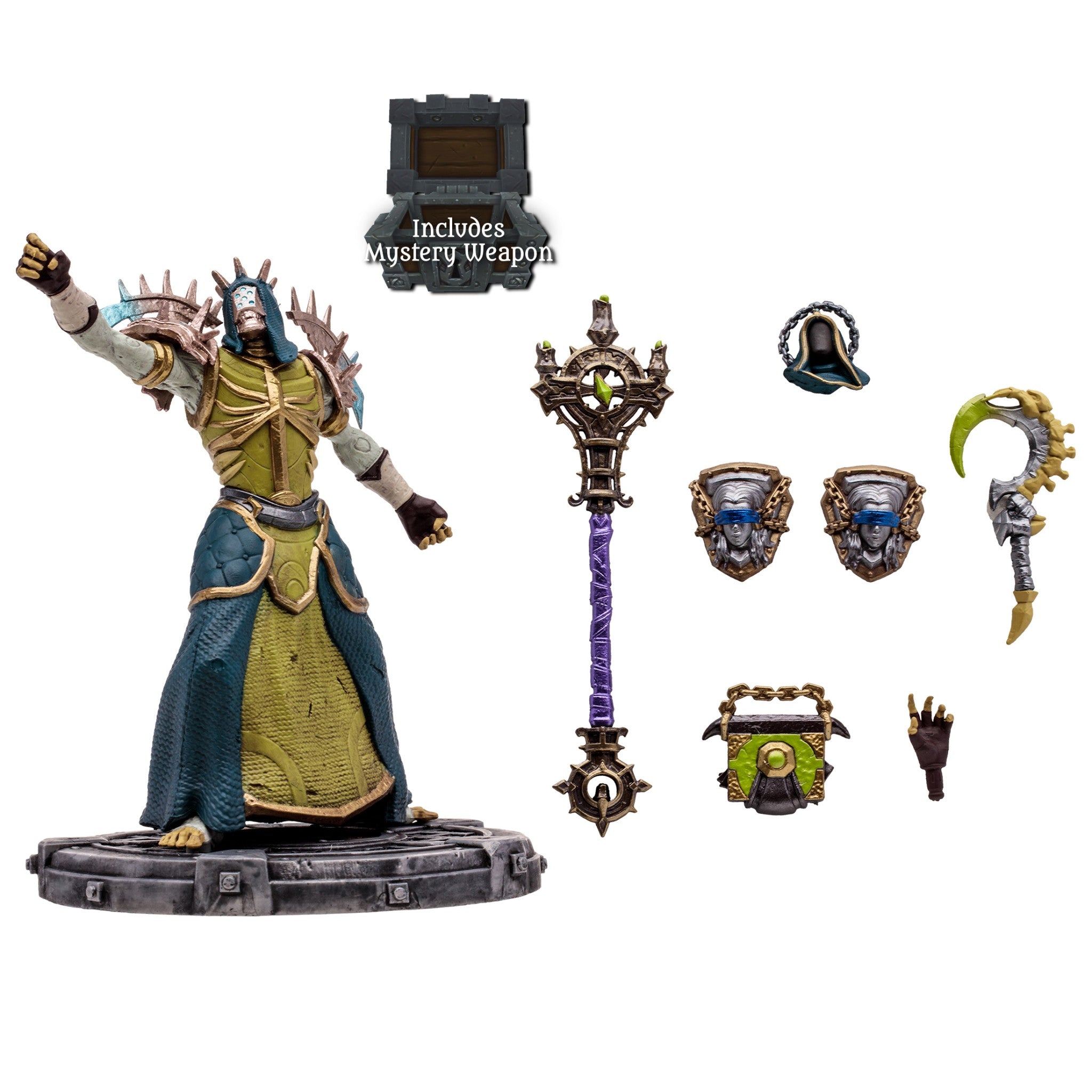 World of Warcraft Undead Priest Warlock 7" Common Figure - McFarlane Toys