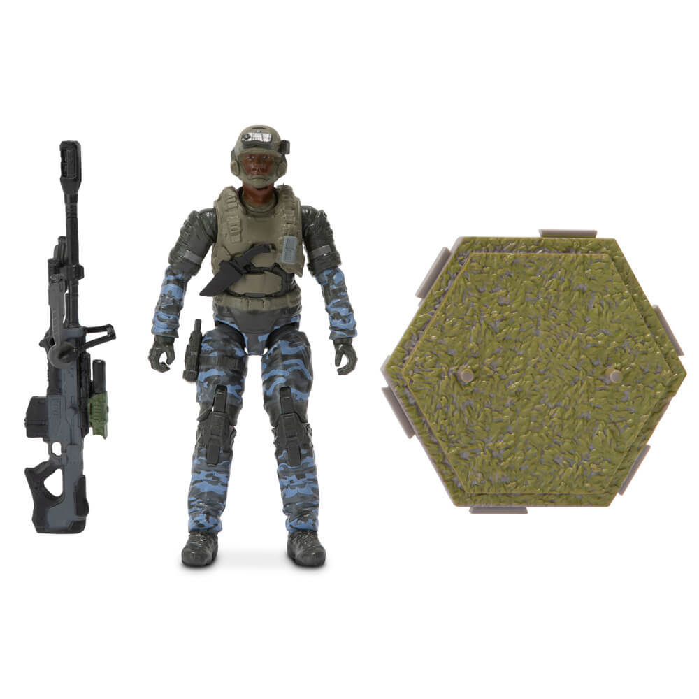 Halo Infinite UNSC Marine with Sniper Rifle 4" Core Action Figure - Series 2