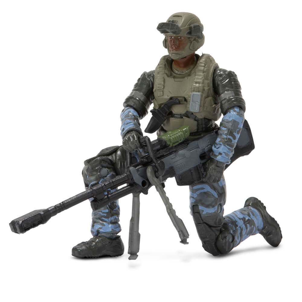 Halo Infinite UNSC Marine with Sniper Rifle 4" Core Action Figure - Series 2-4