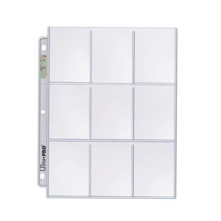 Ultra PRO Silver Series 25 Count 18 Pocket Pages - 25 Pages - Holds 450 Cards
