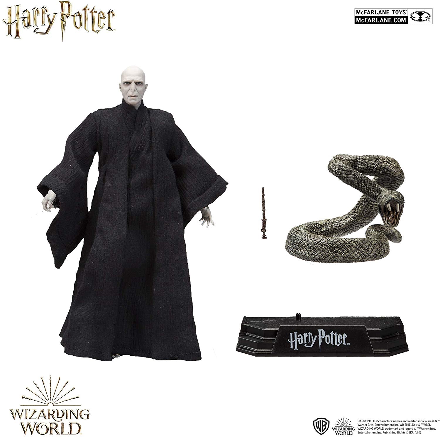 Harry Potter Lord Voldemort with Nagini - McFarlane Toys-2