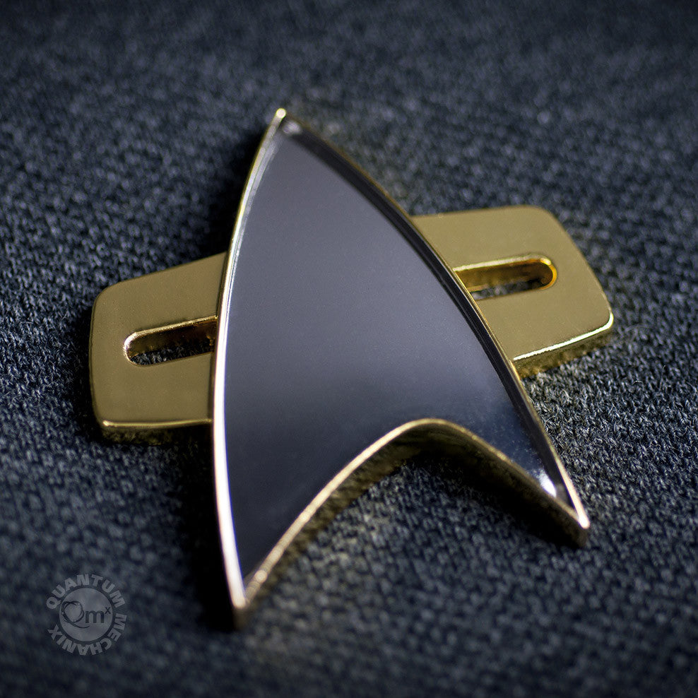 Star Trek Voyager Communicator Badge - by Quantum Mechanix