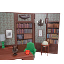 DC Retro Batman 1966 Wayne Manor Library 6" Scale - McFarlane Toys-4