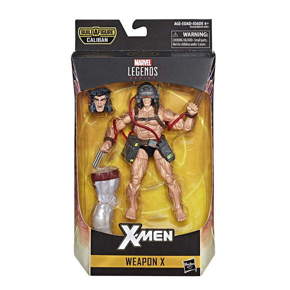 Marvel Legends X-Men 6" Weapon X Caliban BuildAFigure