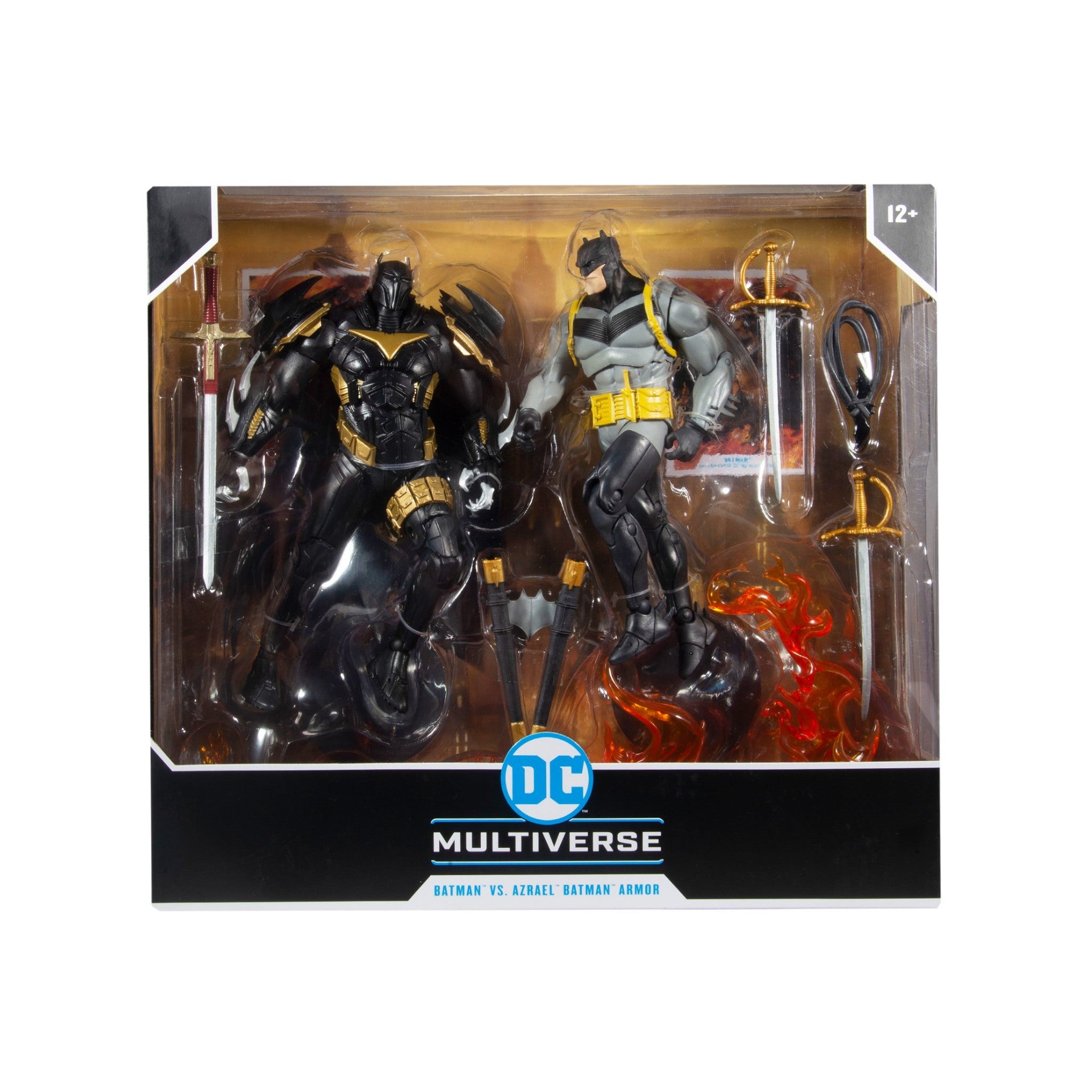 DC Multiverse Batman White Knight vs Azrael Azbat 2 Pack - McFarlane T ...
